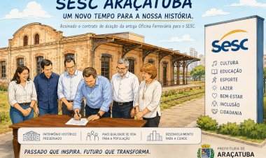 Araçatuba dá passo histórico com chegada do SESC ao complexo ferroviário