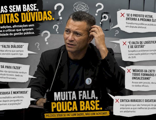 Quando a Política Ignora a Técnica: As Contradições da Entrevista de Damião